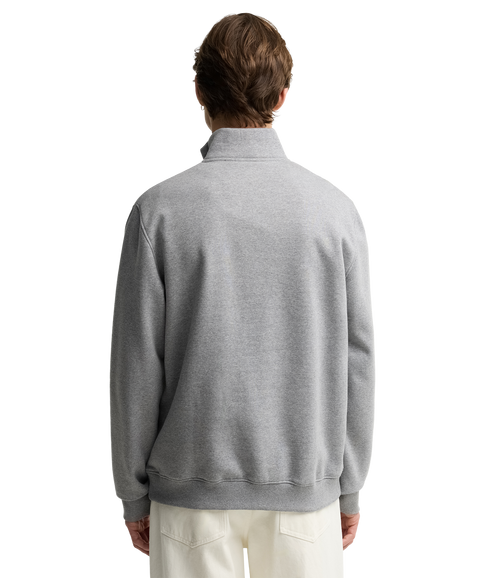 Essential Half Zip Sweatshirt - Anthracite Marl