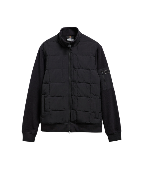 Burnhope Quilted Sweat - Black