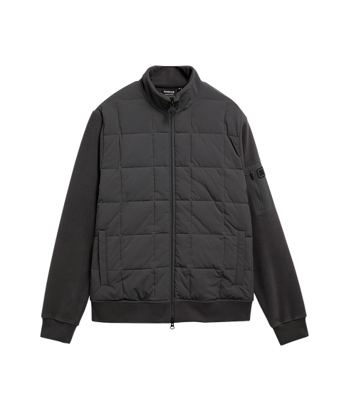 Burnhope Quilted Sweat - Asphalt