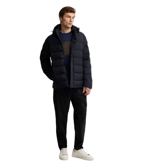 Daleson Puffer Jacket - Dark Navy