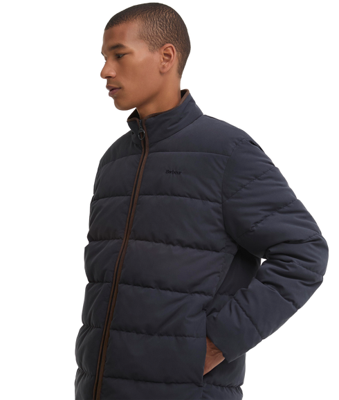 Noree Quilted Jacket - Dark Navy