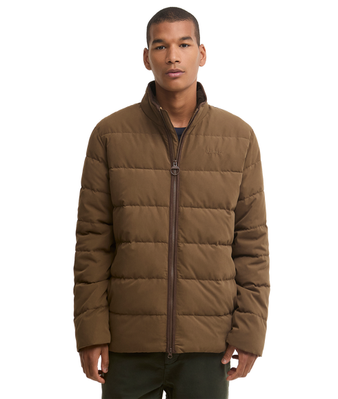 Noree Quilted Jacket - Dark Sand