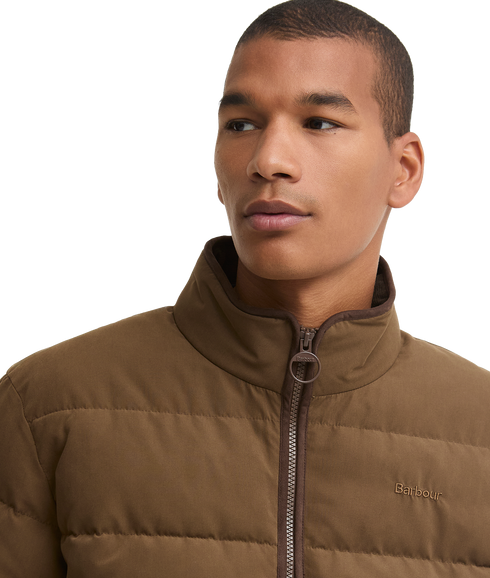 Noree Quilted Jacket - Dark Sand