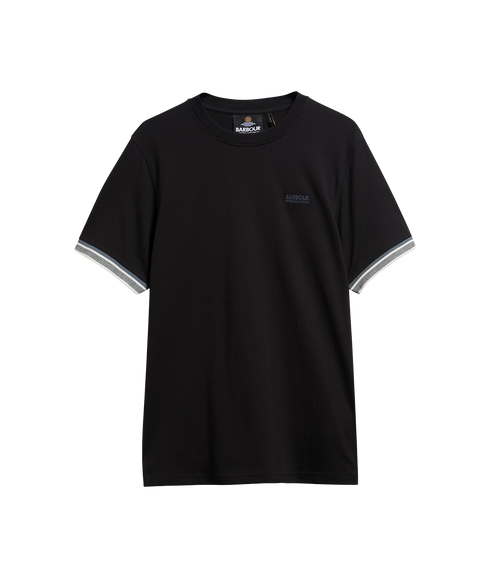 Newport Tipped T-Shirt - Black