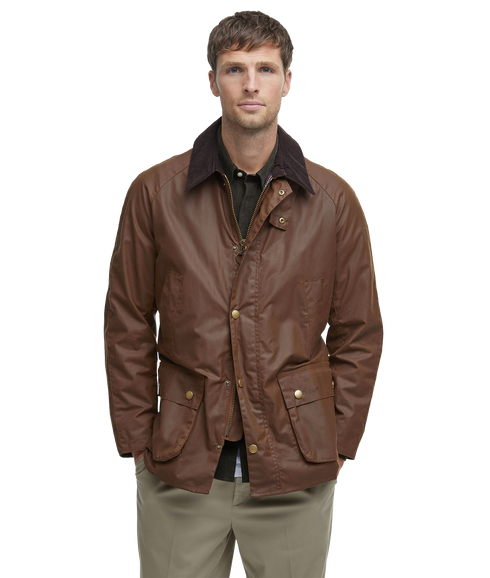 Ashby Wax Jacket - Bark