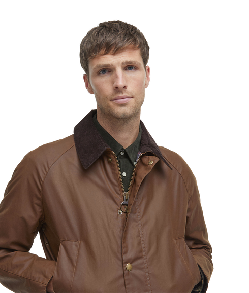 Ashby Wax Jacket - Bark
