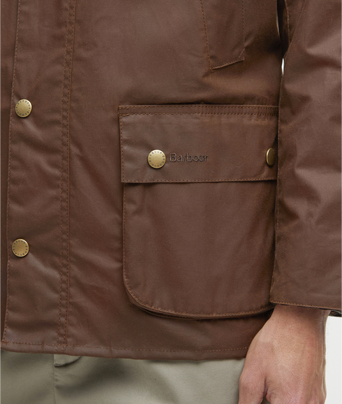 Ashby Wax Jacket - Bark