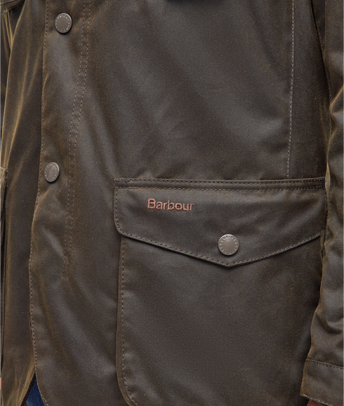 Ogston Wax Jacket - Olive