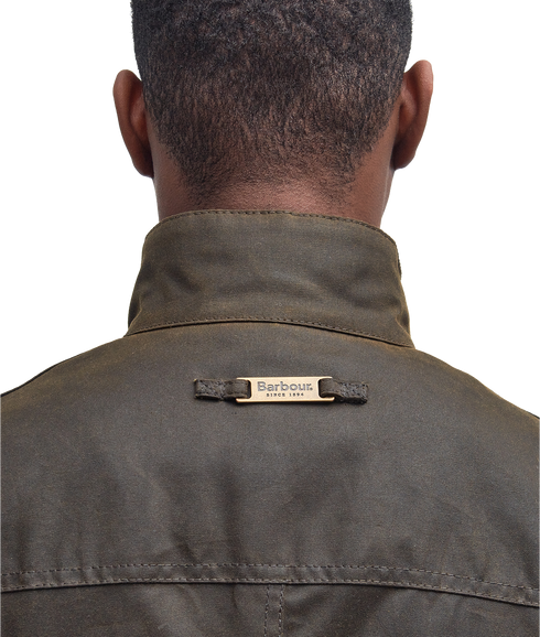 Ogston Wax Jacket - Olive