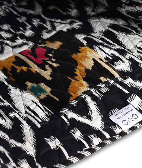 Ultimate Ikat Velvet Tote - Multi