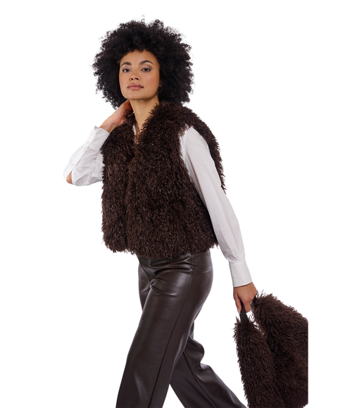 Sensy Waistcoat - Mocha Latte