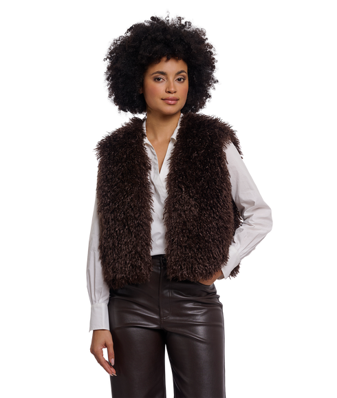 Sensy Waistcoat - Mocha Latte