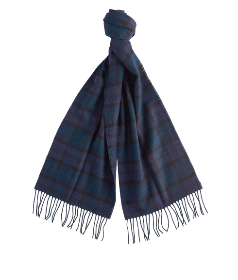 Tartan Lambswool Scarf - Black Watch
