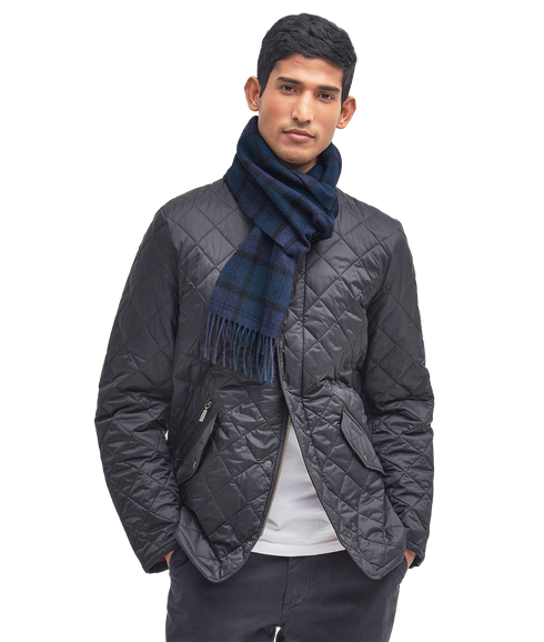 Tartan Lambswool Scarf - Black Watch
