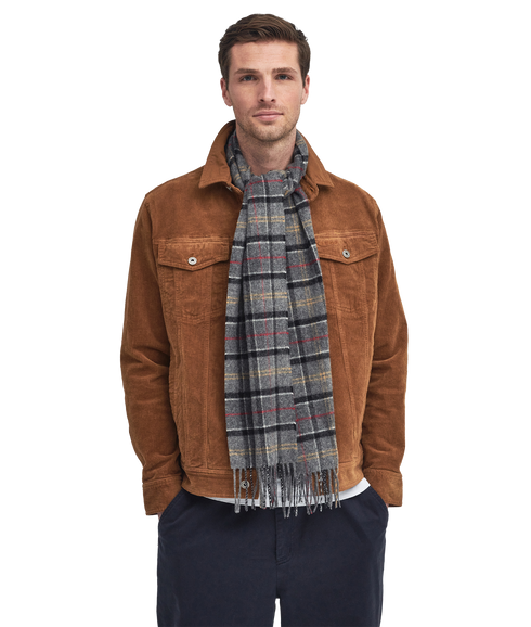 Tartan Lambswool Scarf - Modern