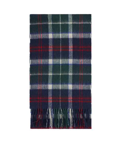Wool Cashmere Tartan Scarf - Evergreen Tartan