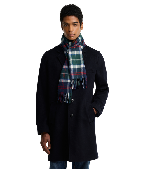 Wool Cashmere Tartan Scarf - Evergreen Tartan