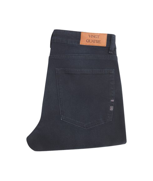Taper Fit Blue Black Jeans