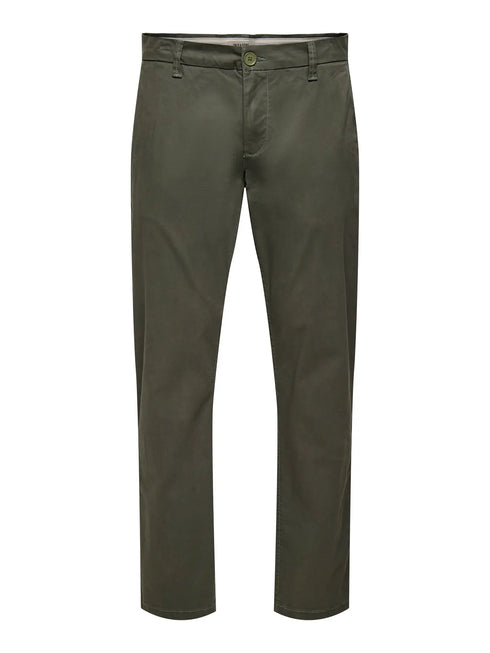 Weft Reg Twill 0595 Chino Pant - Grey