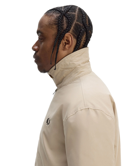 Cotton Caban Jacket - Cream
