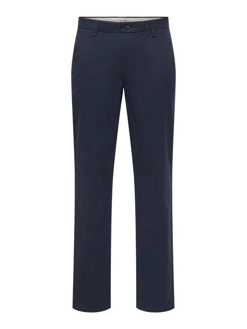 Weft Reg Twill 0595 Chino Pant - Blue