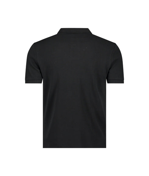 The Iconic Mesh Polo Shirt - Black
