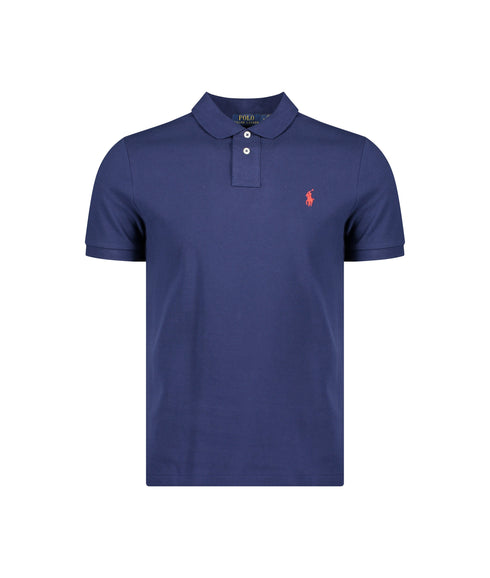 The Iconic Mesh Polo Shirt - Blue