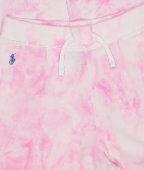 Tie-Dye Spa Terry Jogger - Pink