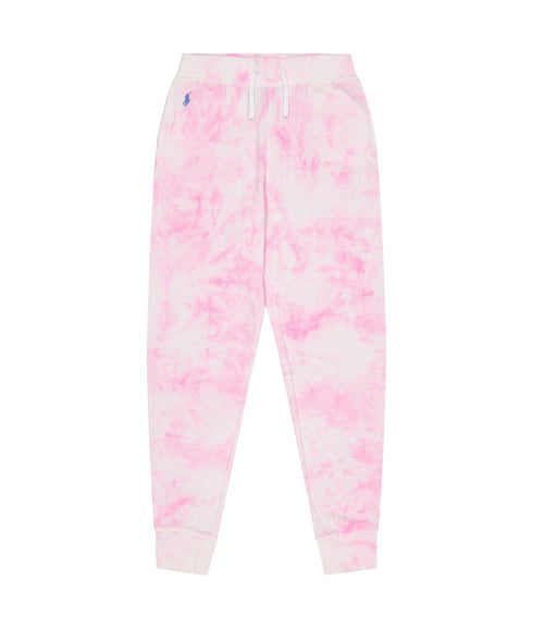 Tie-Dye Spa Terry Jogger - Pink