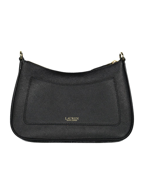 Crosshatch Leather Medium Danni Bag - Black