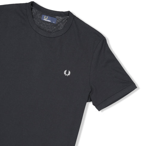 Ringer T-Shirt - Black