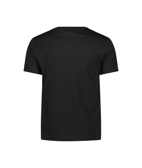 Custom Slim Fit Jersey Crewneck T-shirt - Black