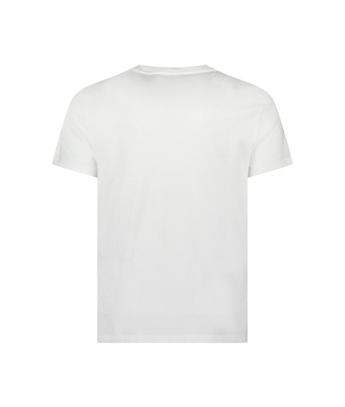 Custom Slim Fit Jersey Crewneck T-shirt - White