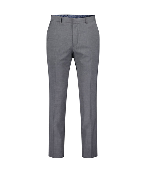 Panama Slim Fit Suit Trousers - Grey