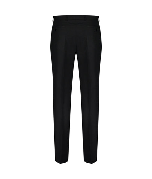 Textured Trousers - Black