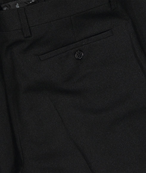 Textured Trousers - Black