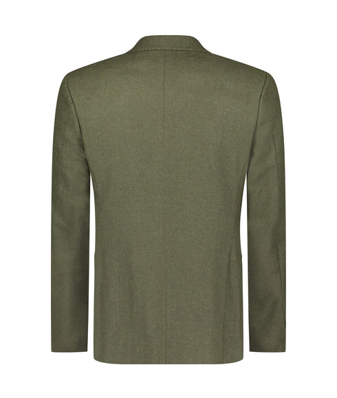 Skull & Roses Smart Blazer - Green
