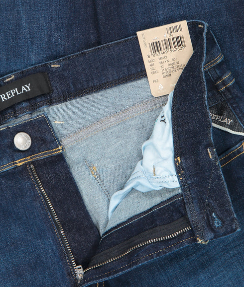 Hyperflex Slim Fit Anbass Jean - Navy