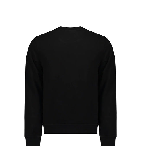 Cotton Fleece Sweatshirt - Black