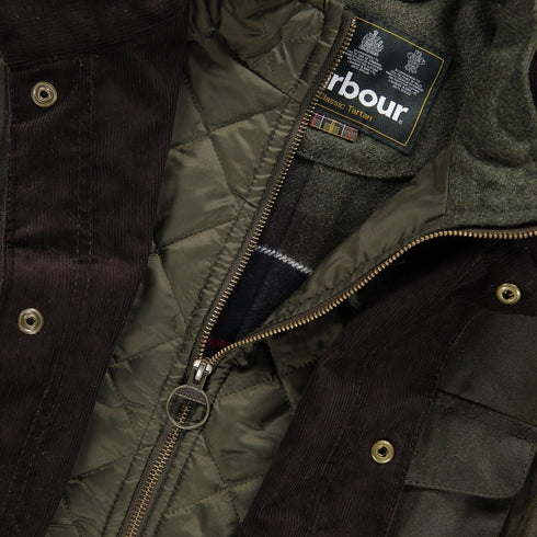 Ogston Wax Jacket - Olive