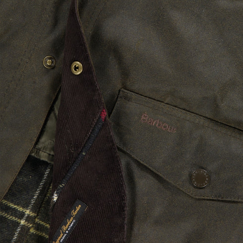 Ogston Wax Jacket - Olive