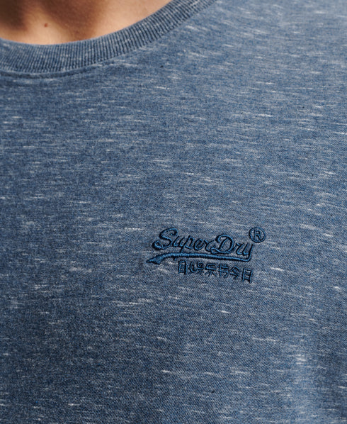 Organic Cotton Essential Logo T-Shirt - Blue
