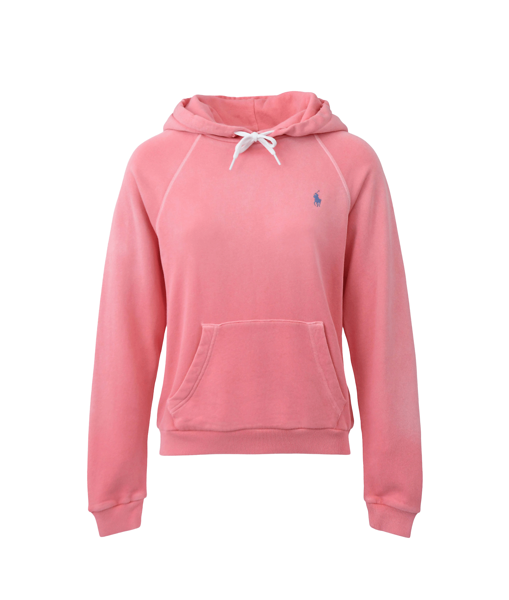 Shrunken Fit Fleece Hoodie Pink Robert Goddard