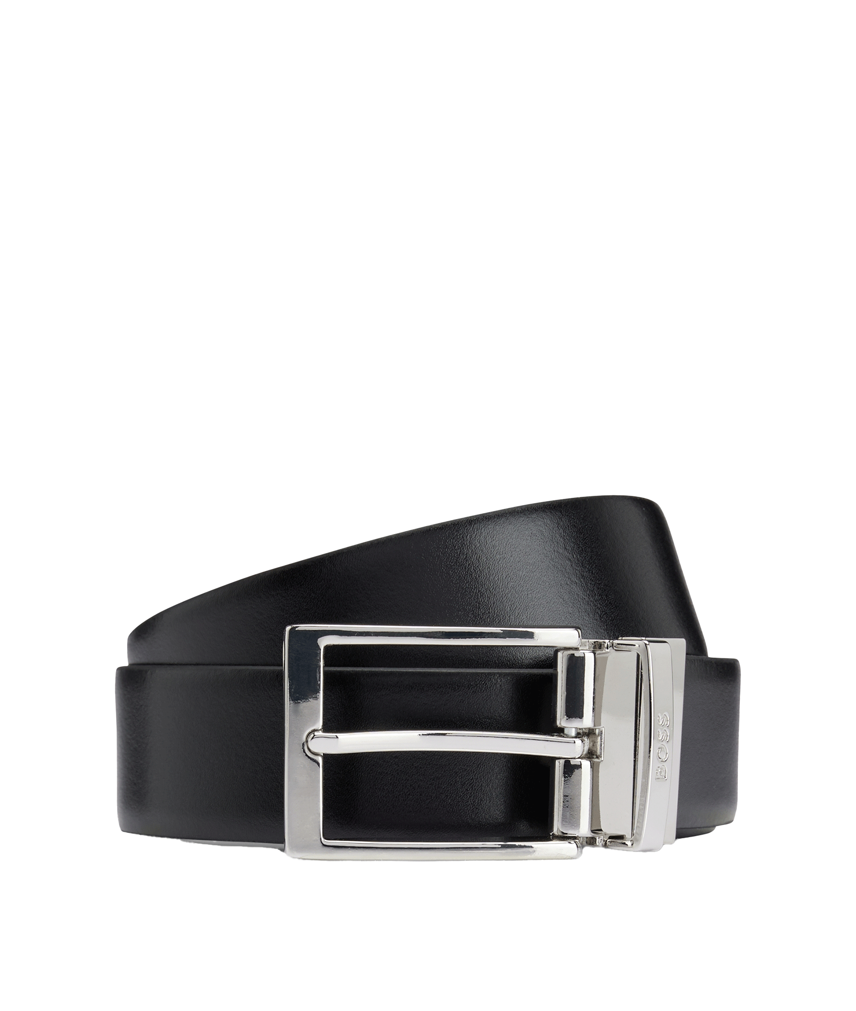 Ollie Leather Belt - Black