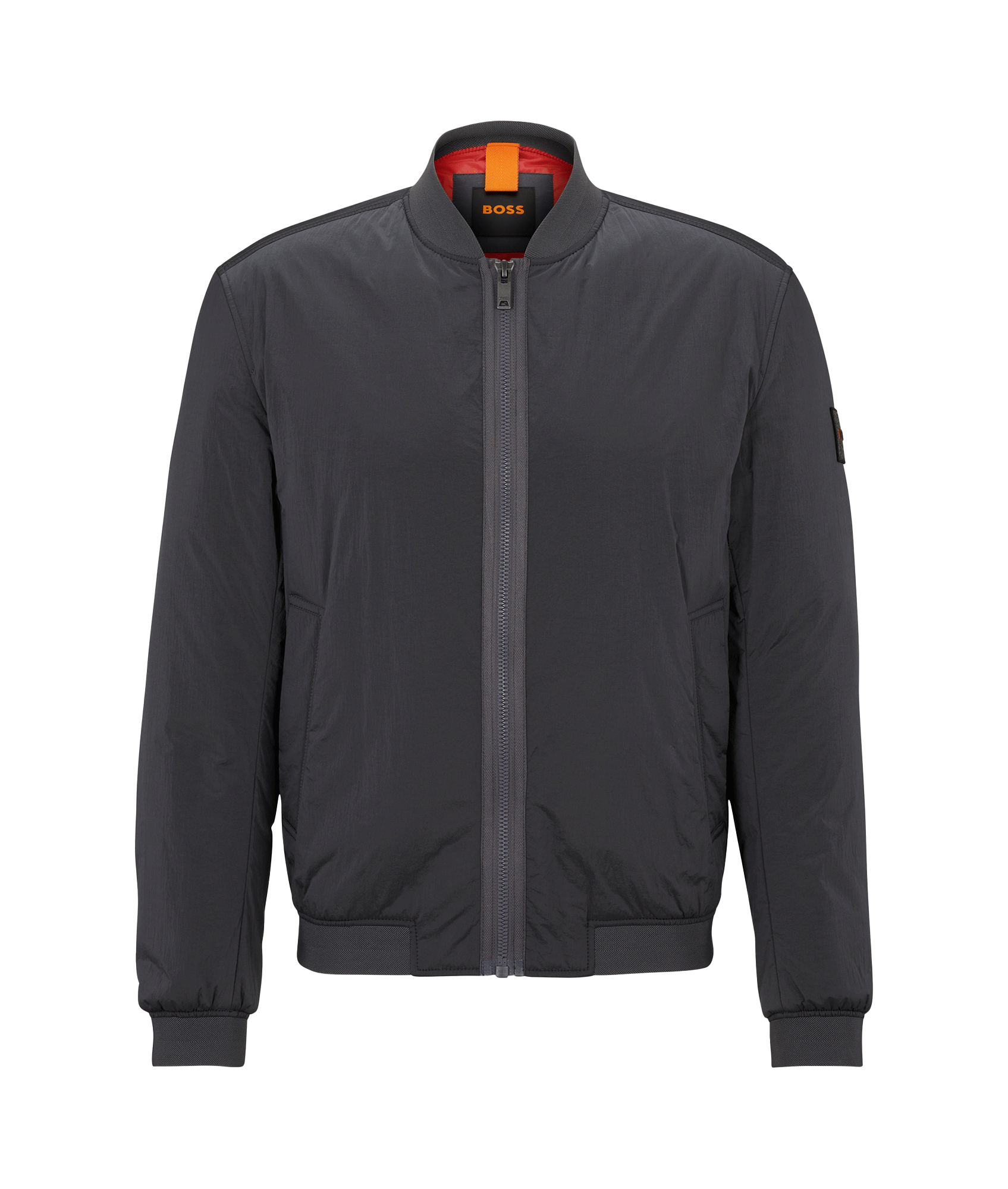 Boss bomber jacket deals