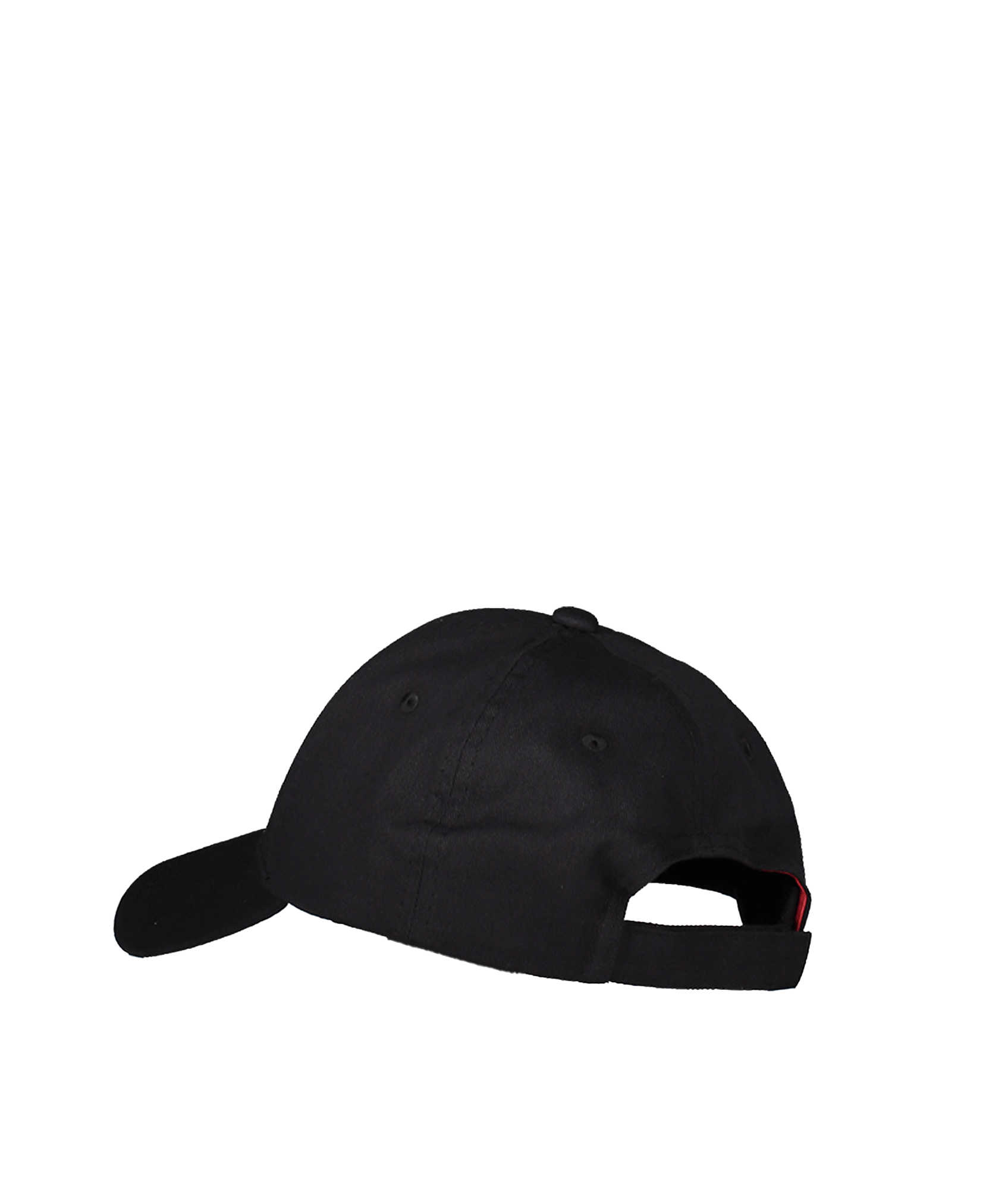Cotton-twill Cap With Canvas Logo Label - Black