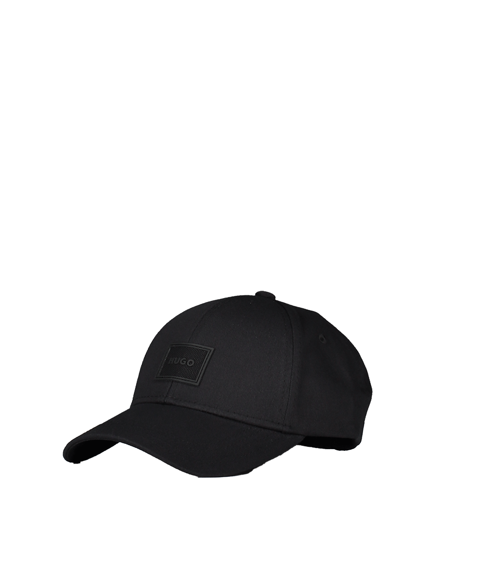 Cotton-twill Cap With Canvas Logo Label - Black