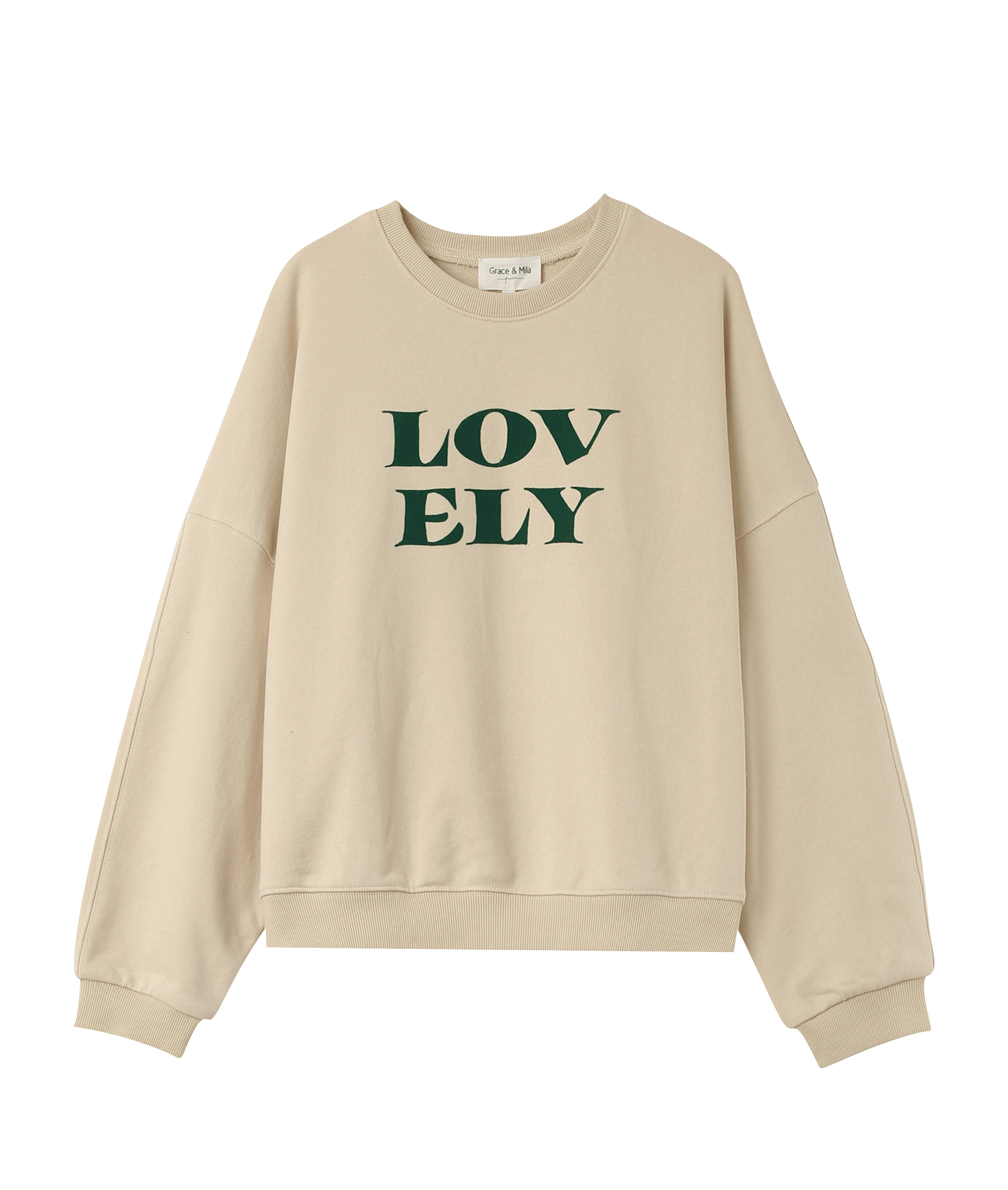 Nigel Lovely Sweatshirt Beige – Robert Goddard