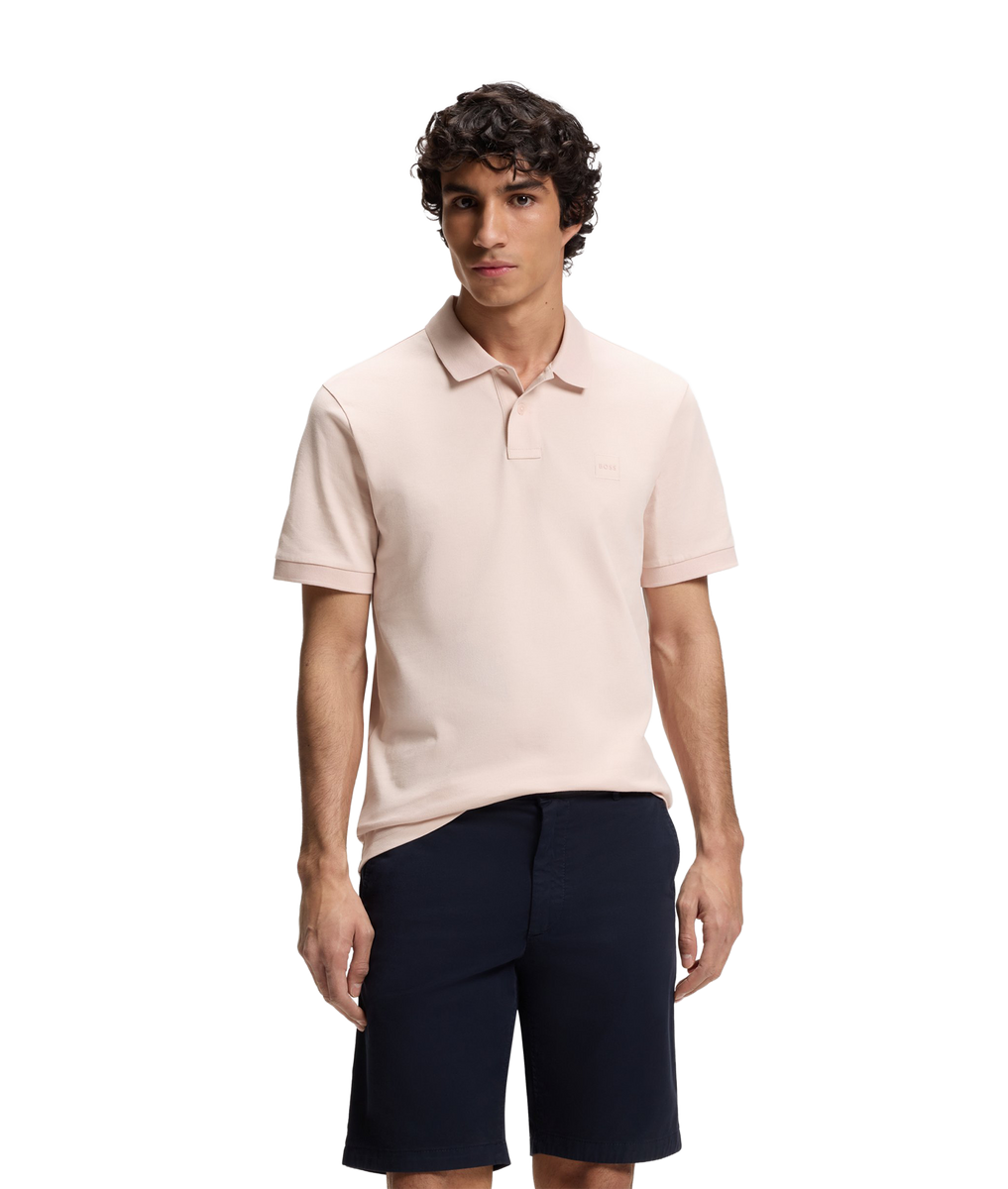 Passenger Polo Shirt - Open Pink – Robert Goddard