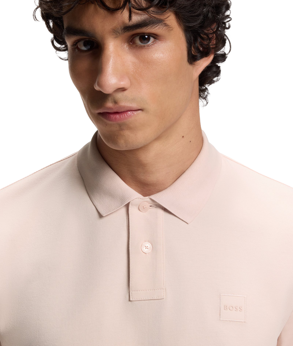 Passenger Polo Shirt - Open Pink – Robert Goddard